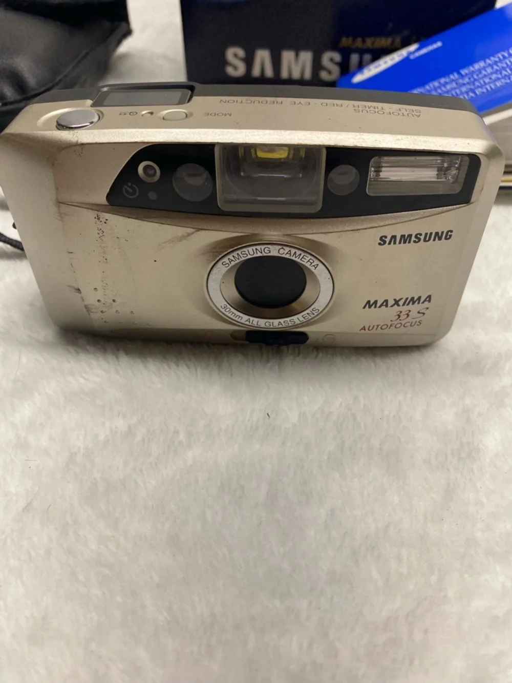 Samsung Maxima 33s Film Camera Needs Battery Not Tested